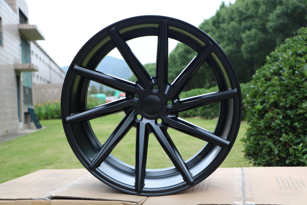 Swirl Style Wheels Matte Black