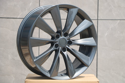 Tesla Model S Turbine Wheels Grey