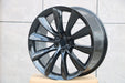 Tesla Model X Turbine Wheels Gloss Black