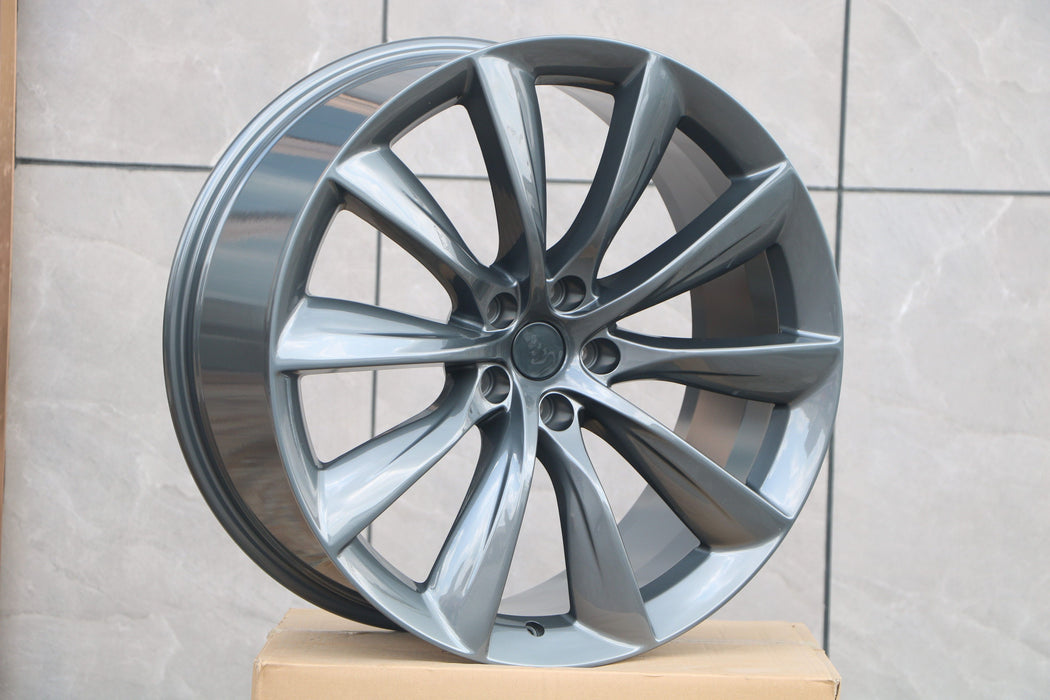 Tesla Model X Turbine Wheels Grey