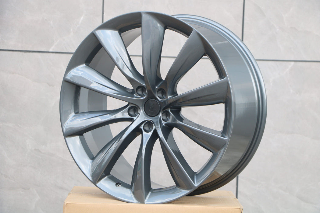 Tesla Model X Turbine Wheels Grey