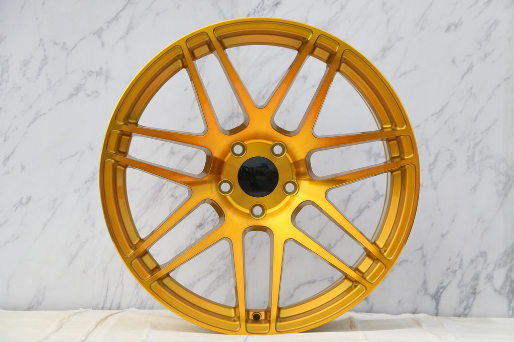 Tuner Style Wheels Gold
