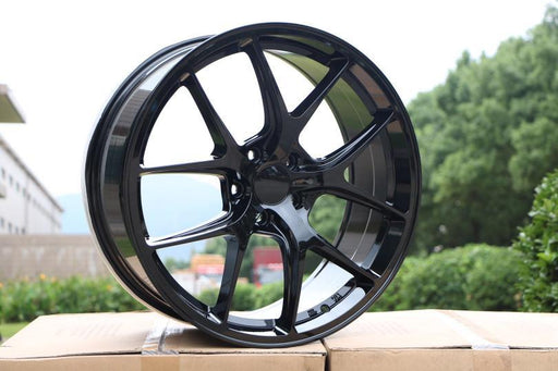 Vortex Style Wheels Gloss Black