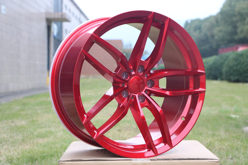 Voss Style Wheels Red