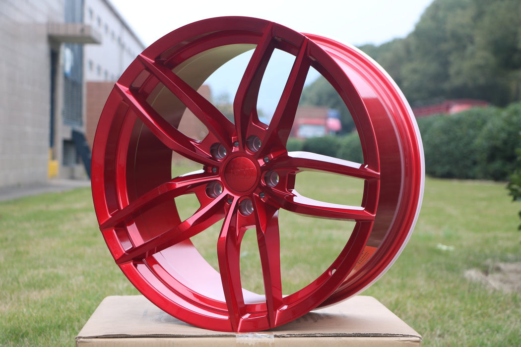 Voss Style Wheels Red