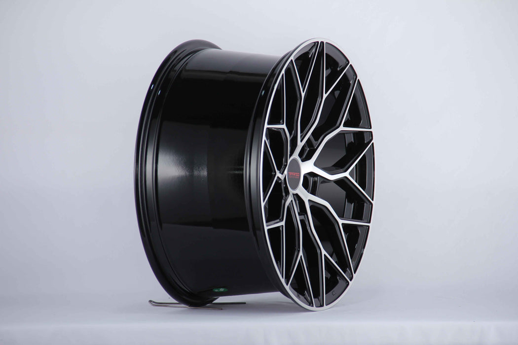 HF Mesh Style Wheels Black Machined Face