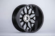 HF Mesh Style Wheels Black Machined Face