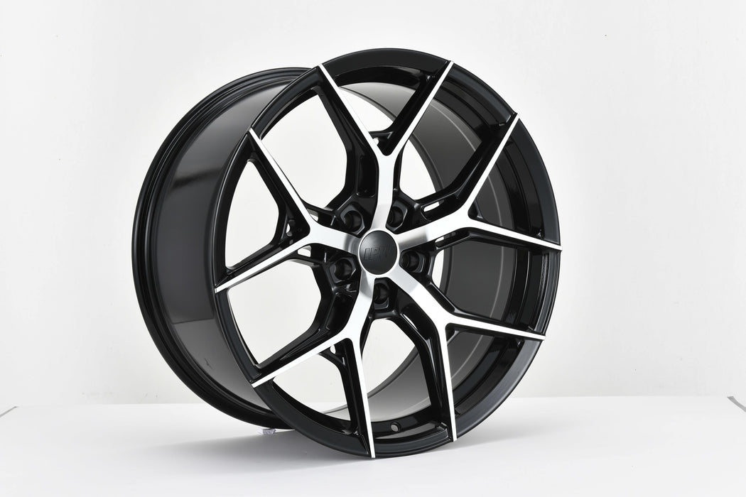 HF Y-Spoke Style Wheels Black Machined Face