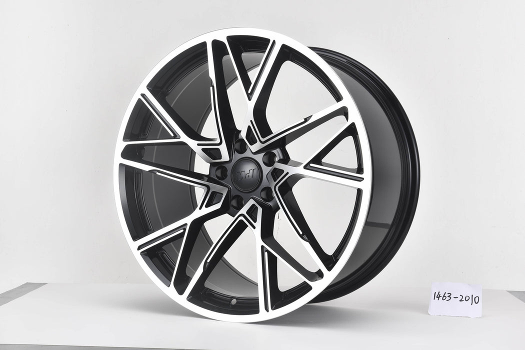 ZF-X Style Wheels Black Machined Face