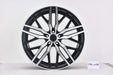 SPD Style Wheels Black Machined Face