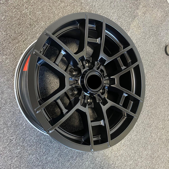 22 Inch TRD Pro Style Wheels Matte Black