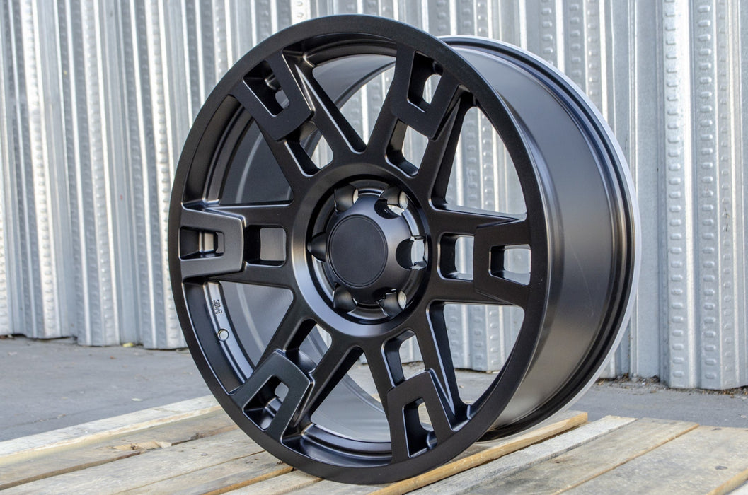 22 Inch SEMA TRD Pro Style Wheels Matte Black