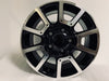 18 Inch Toyota Tundra TRD Pro Wheels Black Machined Face