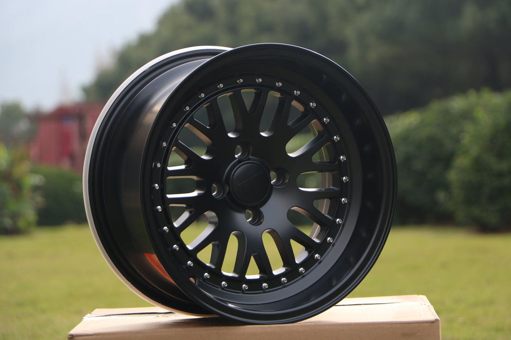 LM Style Wheels Satin Black