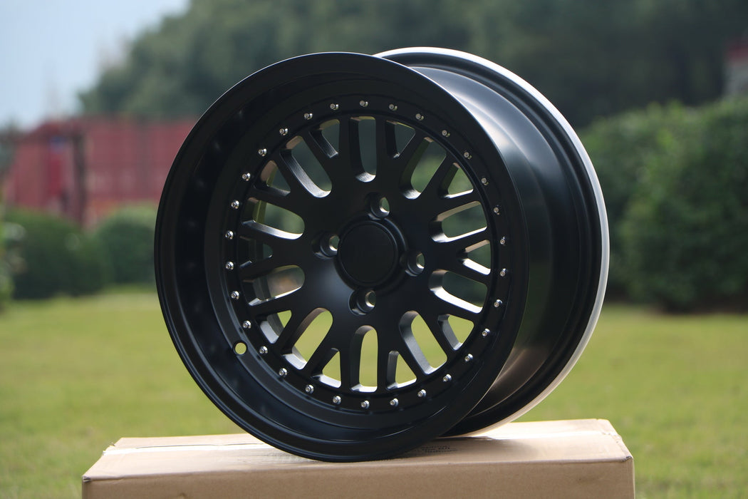 LM Style Wheels Satin Black