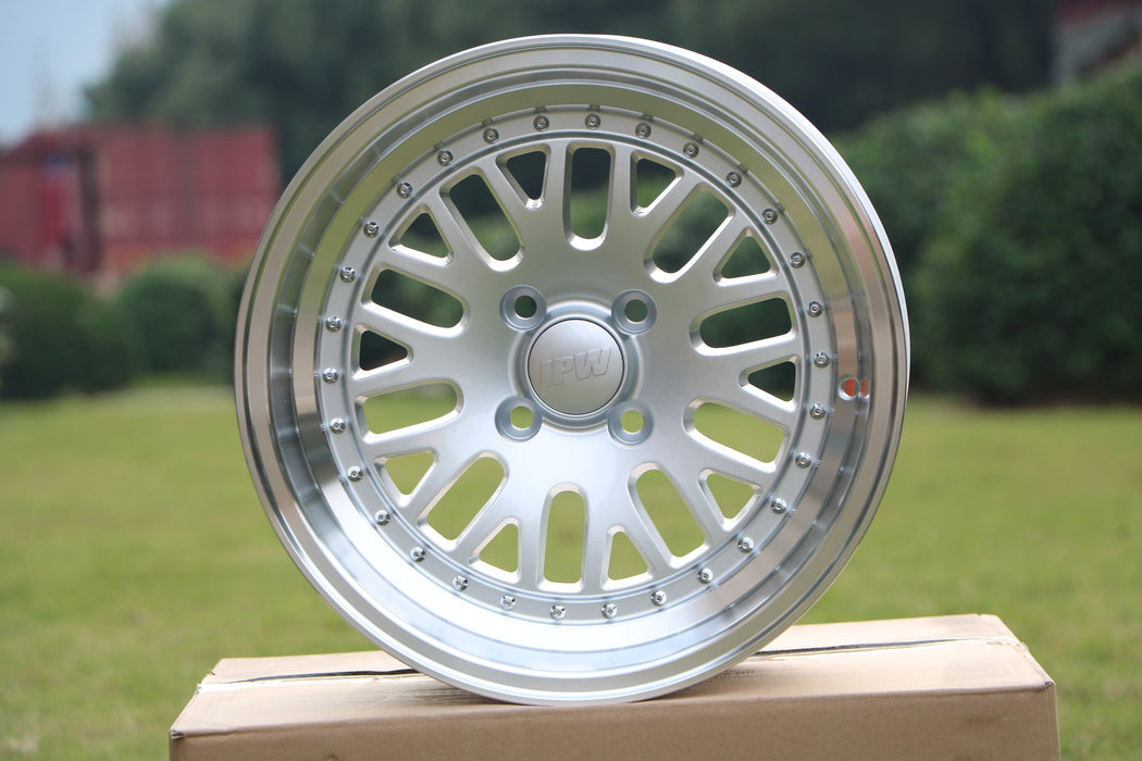 LM Style Wheels Silver Machined Lip