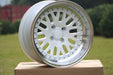 LM Style Wheels White Machined Lip