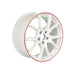 Honda Civic Type R Wheels White Red Lip