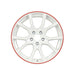 Honda Civic Type R Wheels White Red Lip