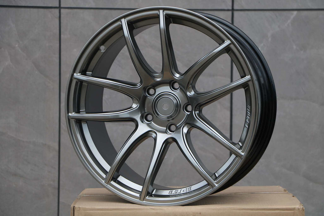 CR Style Wheels Hyper Black