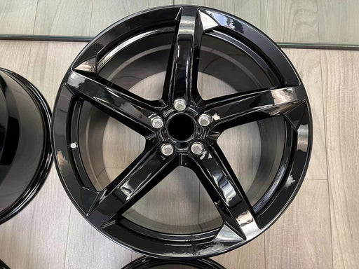 Corvette C8 Z06 Wheels Gloss Black