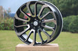 Range Rover Wheels Black Machined Face